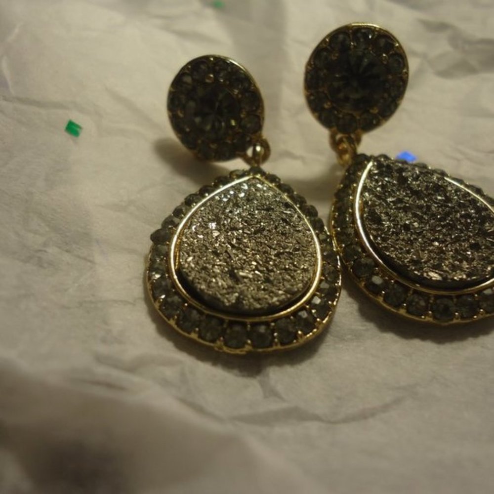 ✨ Drop Earrings _ Blue